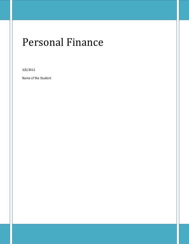 Finance assignment help online