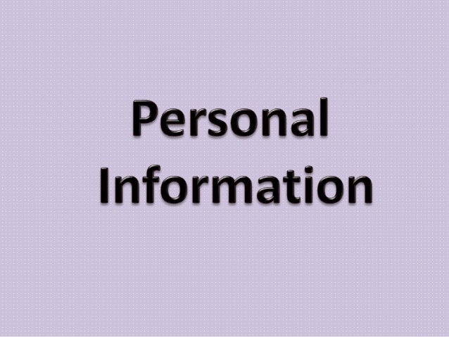 asking for and giving personal information pdf