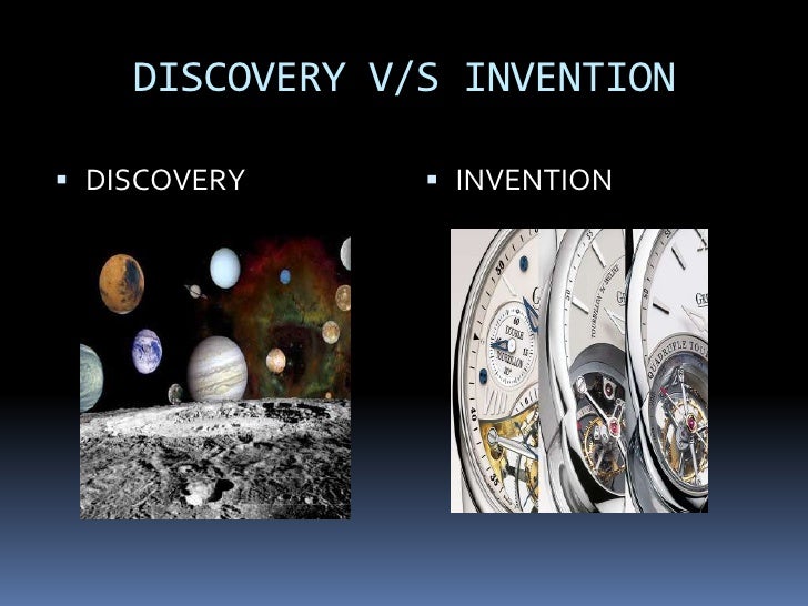 discovery v/s invention