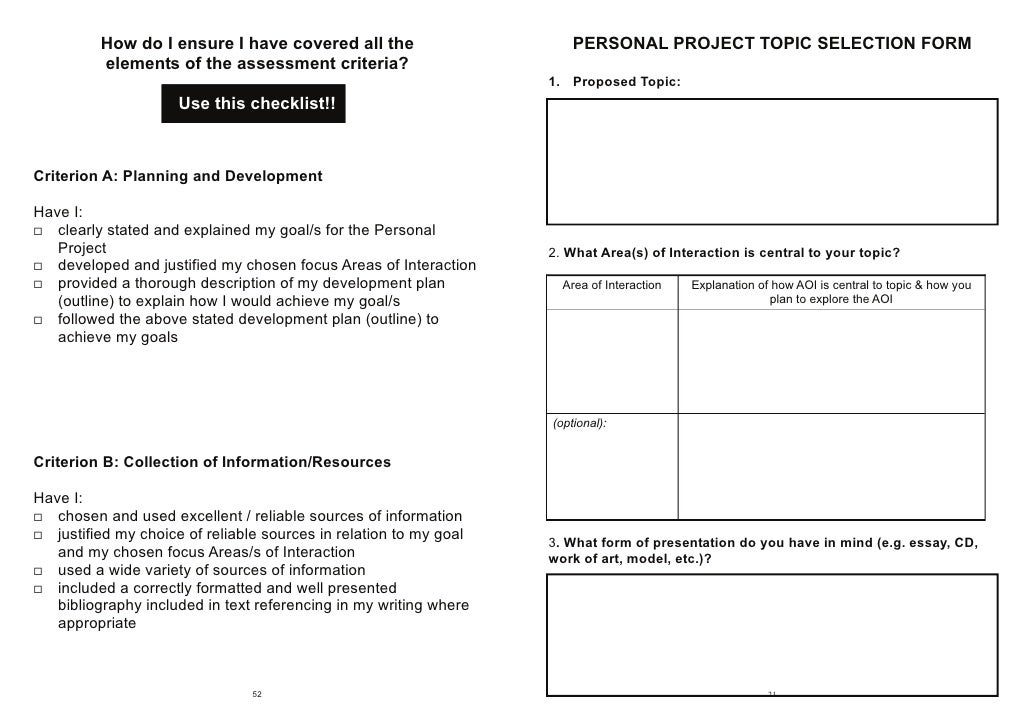 Photo Essay Project Examples