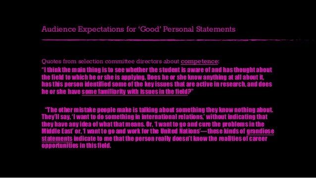 tips helpful and quotes personal statement