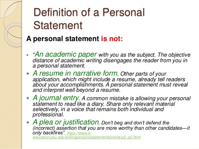 Integrating the Personal Voice