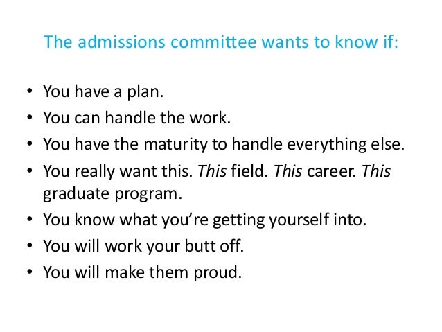 personal statement introduction graduate school