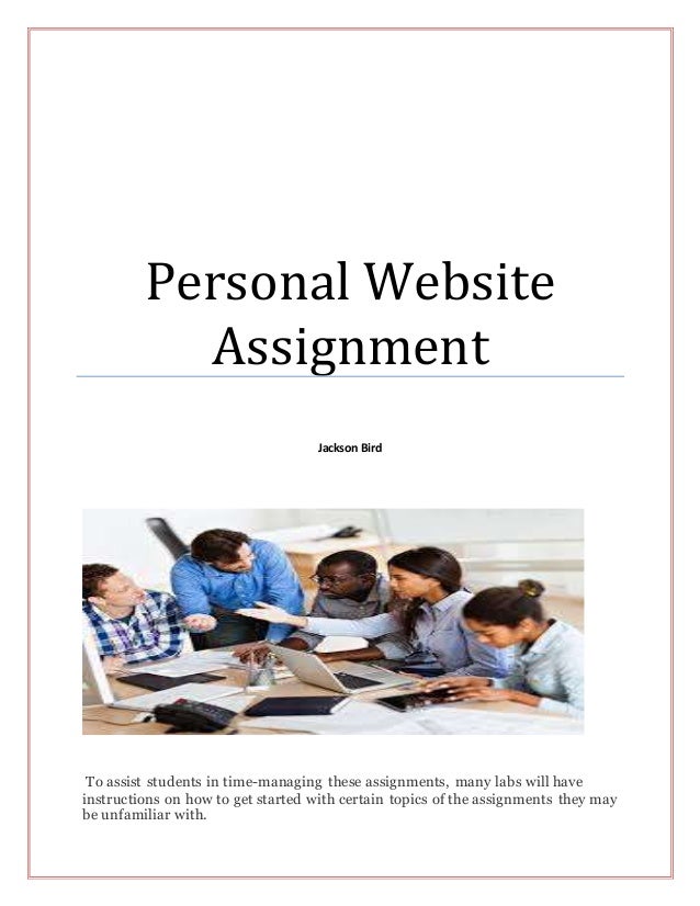 Website assignment
