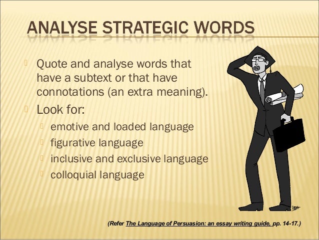 Denotation connotation essay