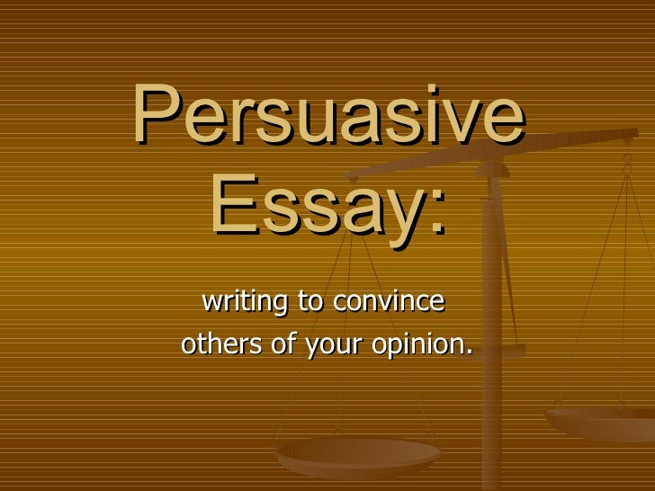 8th grade persuasive essay