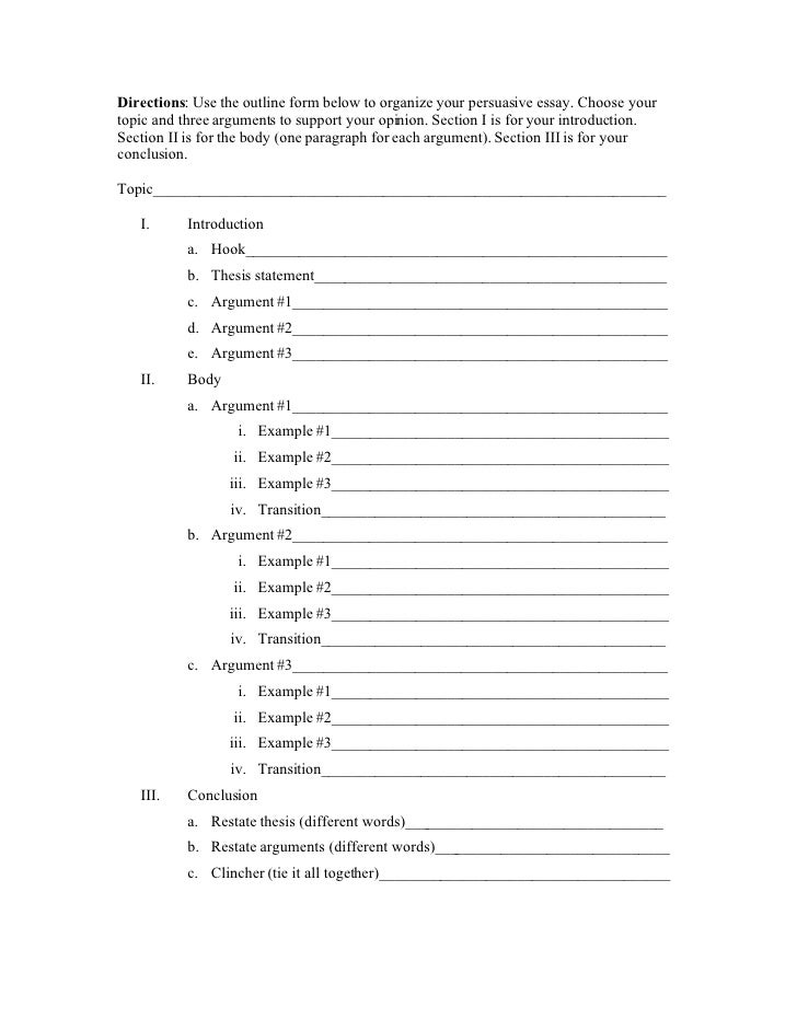 5th grade research paper outline template