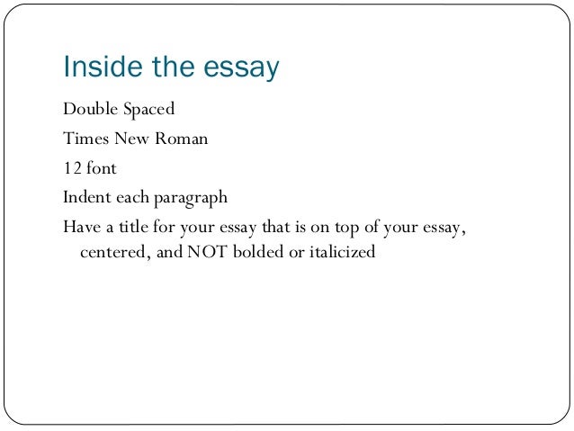 Essay on persuasion
