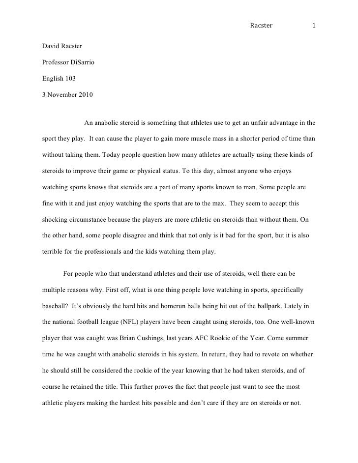 Free sports Essays and Papers - 123HelpMe com