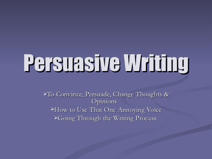the persuasive essay slideshare