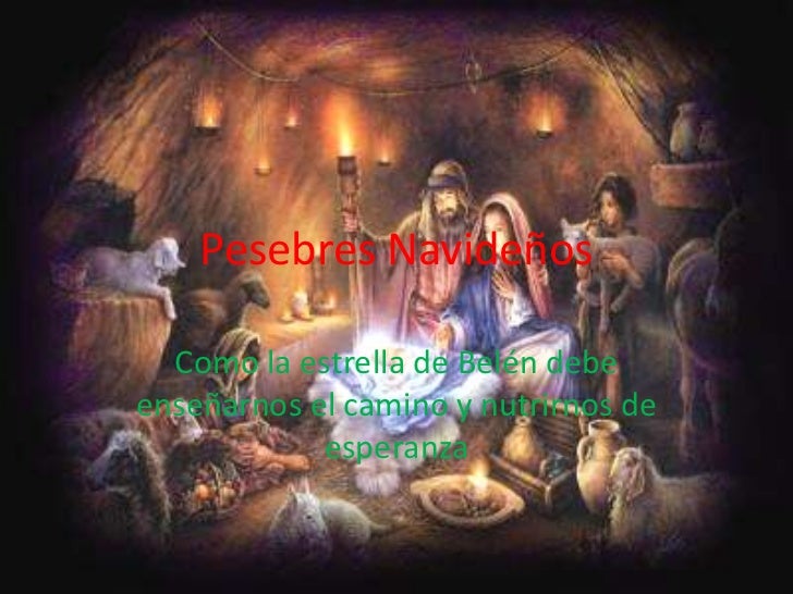 Pesebres navideños