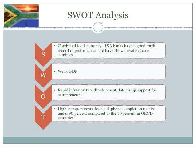 pestel analysis banking in south africa Pestel analysis of south africa 1 pestel • south africa has abundant natural resources, a well developed banking system,. pestel analysis banking in south africa Pestel analysis of south africa 1 pestel • south africa has abundant natural resources, a well developed banking system,.
