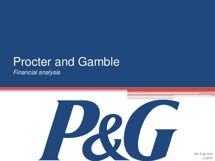 Procter And Gamble Indiana Mba Linkedin the financial analysis of p g Procter And Gamble Indiana Mba Linkedin the financial analysis of p g