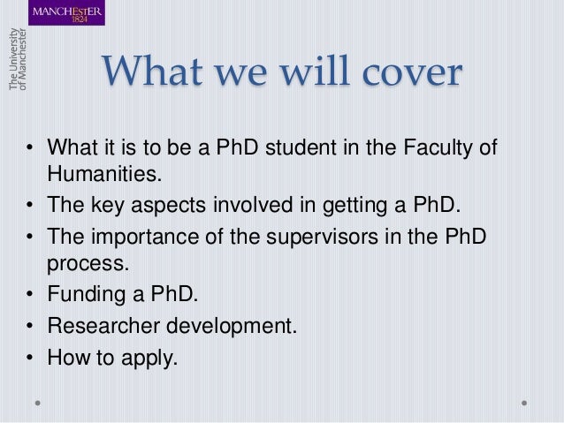 Dissertation university of manchester