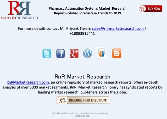 pharmacy report sales