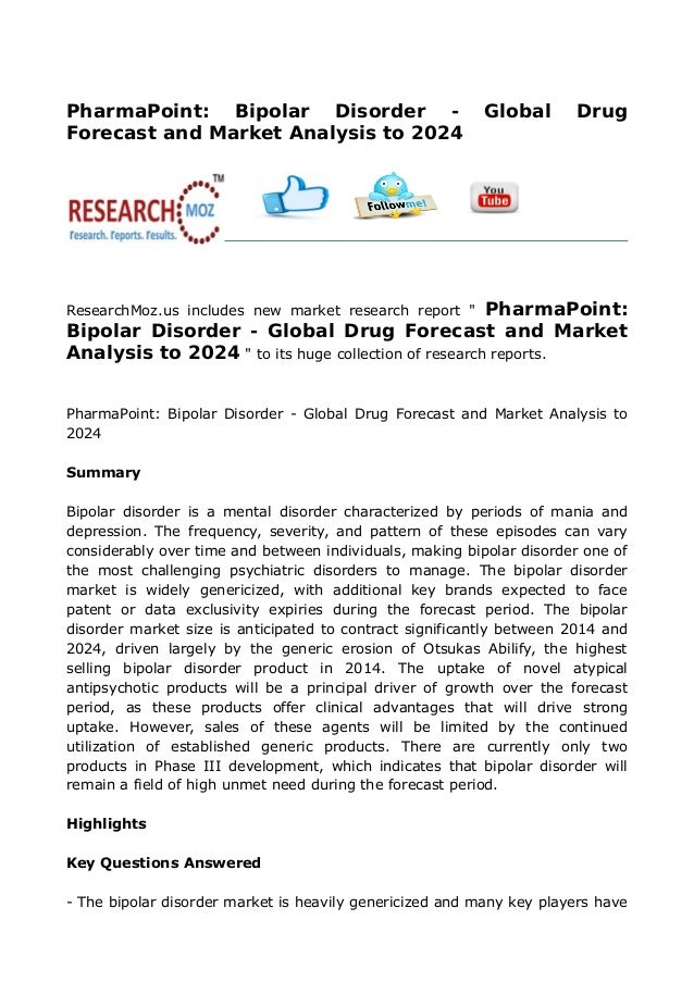 schizophrenia global drug forecast and Pharmapoint: schizophrenia - japan drug forecast and market analysis to 2022 +49 322 210 92714 schizophrenia - japan drug forecast and market analysis to 2022 published: feb-2014 | format: the global cancer stem cells. schizophrenia global drug forecast and Pharmapoint: schizophrenia - japan drug forecast and market analysis to 2022 +49 322 210 92714 schizophrenia - japan drug forecast and market analysis to 2022 published: feb-2014 | format: the global cancer stem cells.