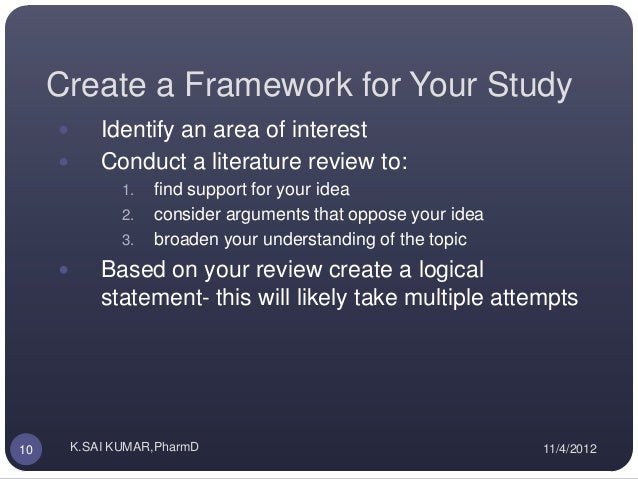 Why Is A Literature Review Important
