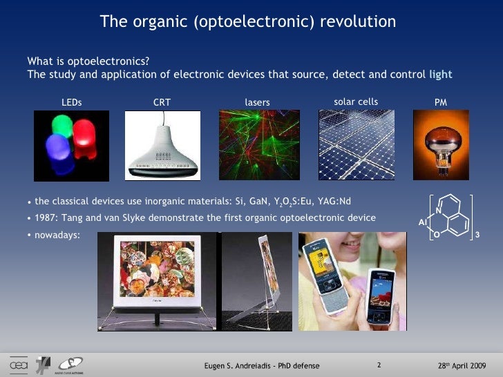 Organic Solar Cells Phd Thesis