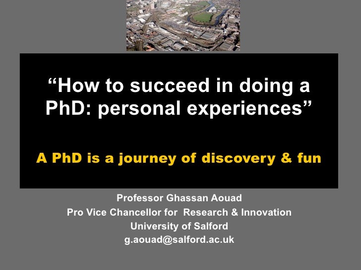 Life experience and classes coursework phd