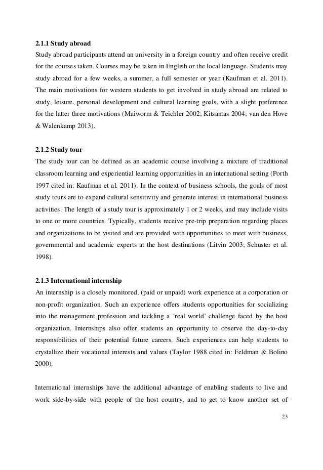 Phd Thesis In International Finance