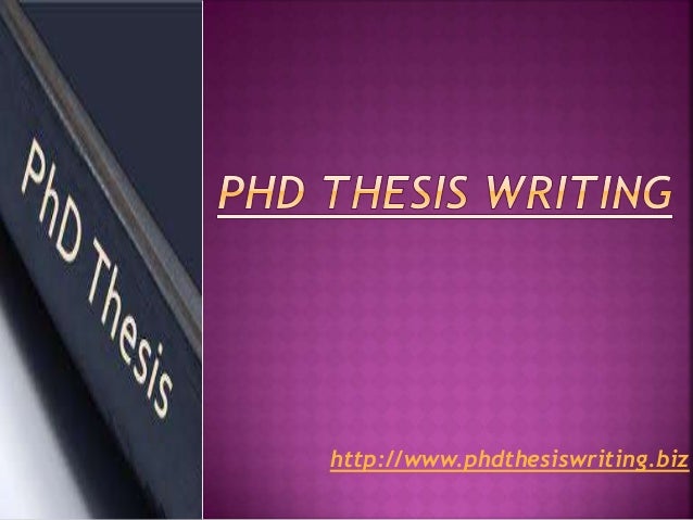 Well Written Thesis