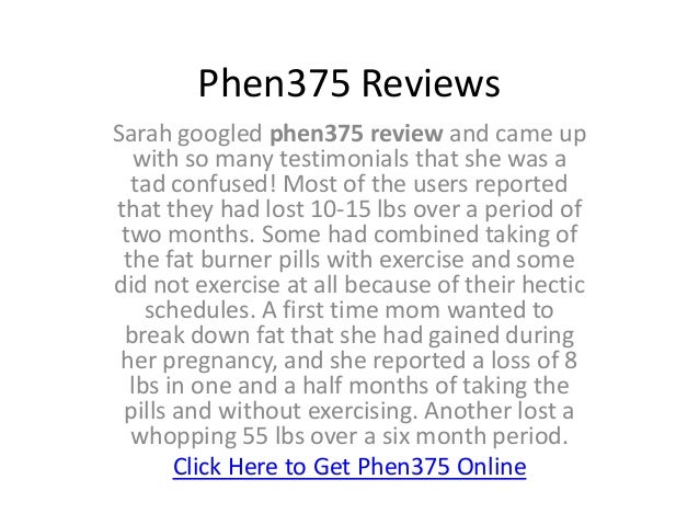 phen375 reviews