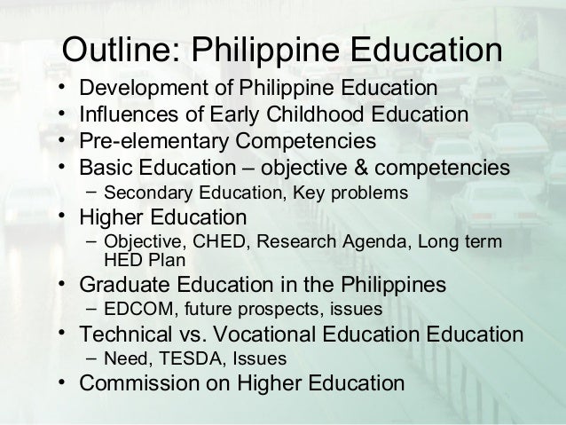 Thesis on early childhood education in the philippines