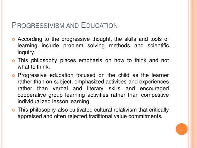 philosophy on education essay
