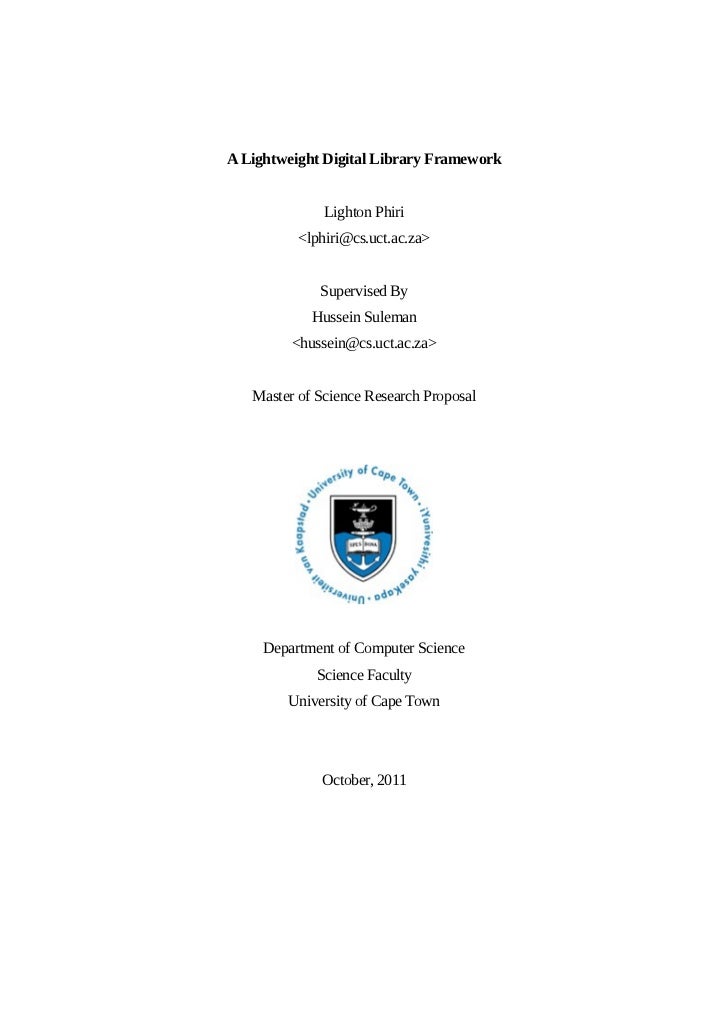 [PDF]research proposals - The University of Sydney