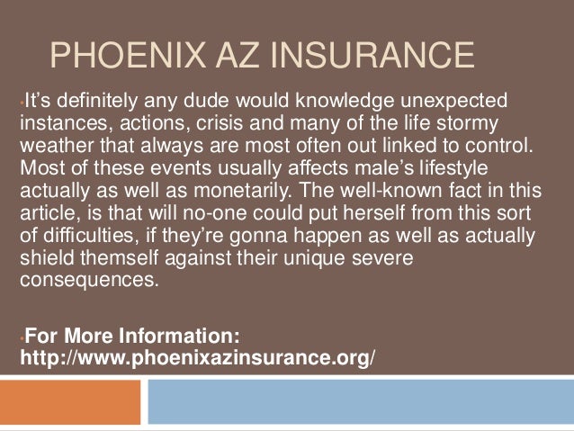 Phoenix az insurance