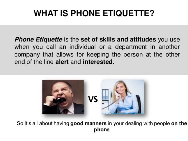 dating phone call etiquette