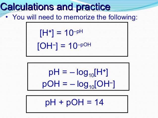 Ph And Poh Calculations Worksheet : ABITLIKETHIS