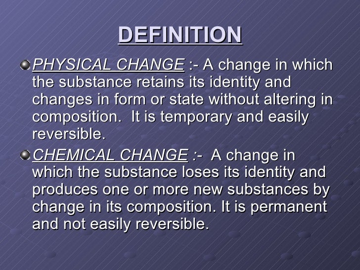 Physical Change Definition Kid Friendly Physical Change Definition Kid Friendly