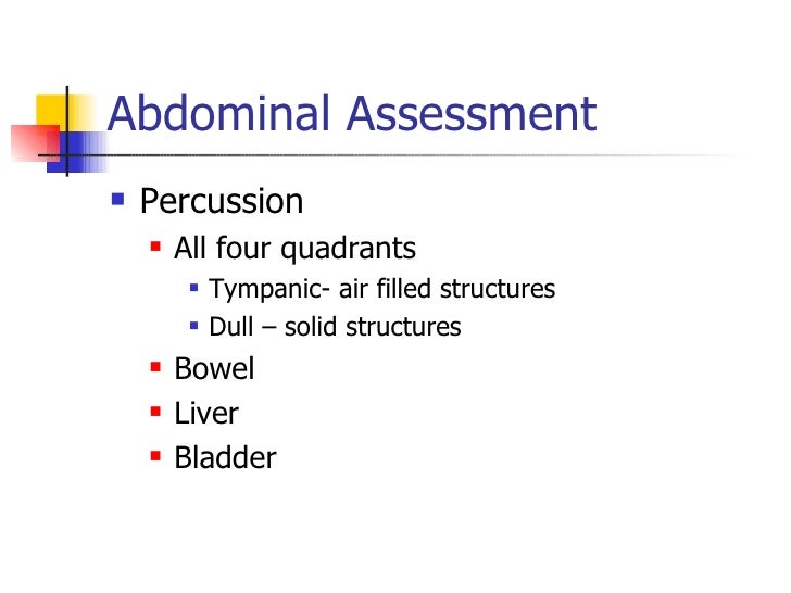 Physical assessment