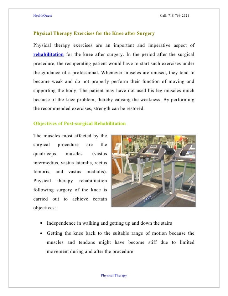 physical therapy injuries