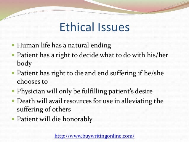 Physician assisted suicide term paper
