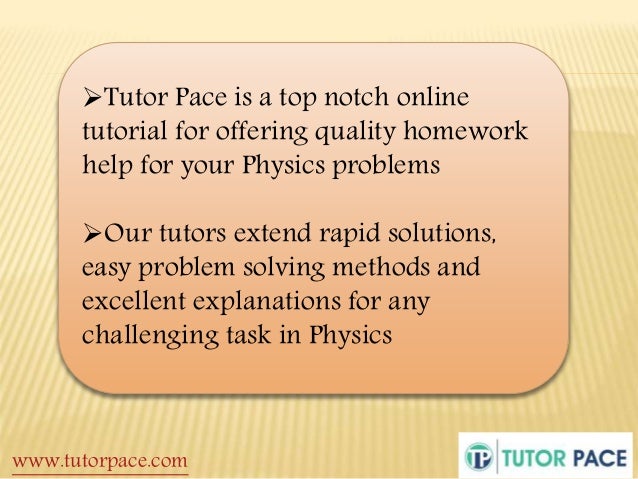 Online Physics Tutors | Physics Homework Help - Tutor com