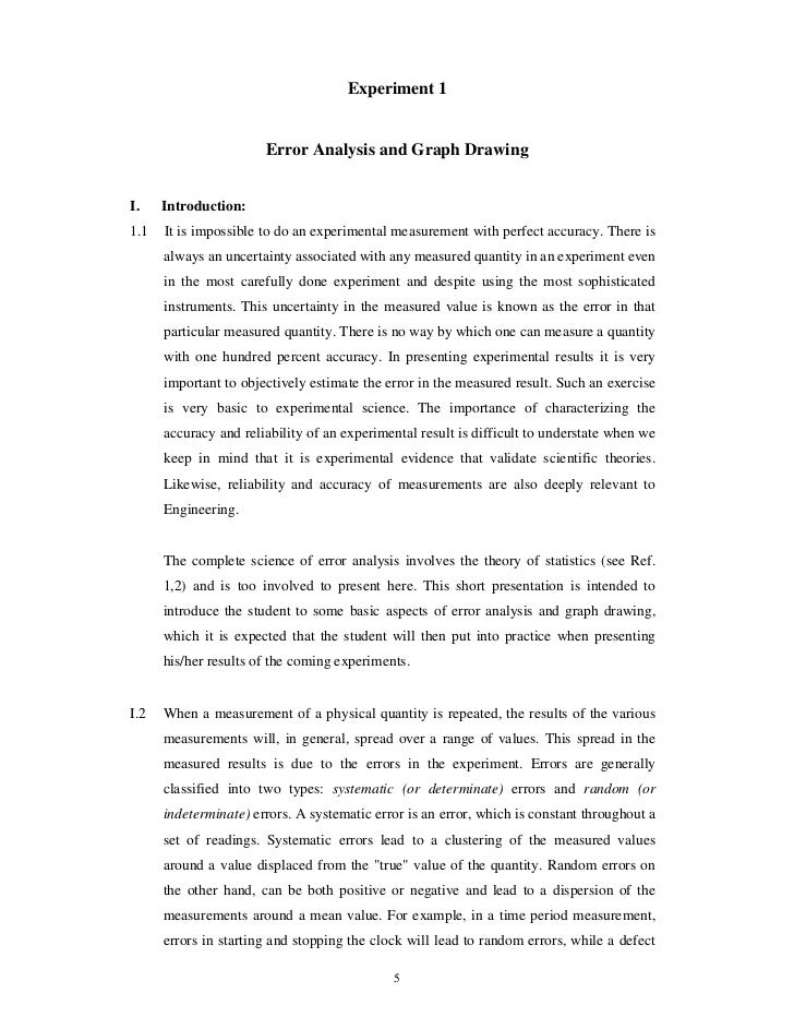 Engineering lab report format