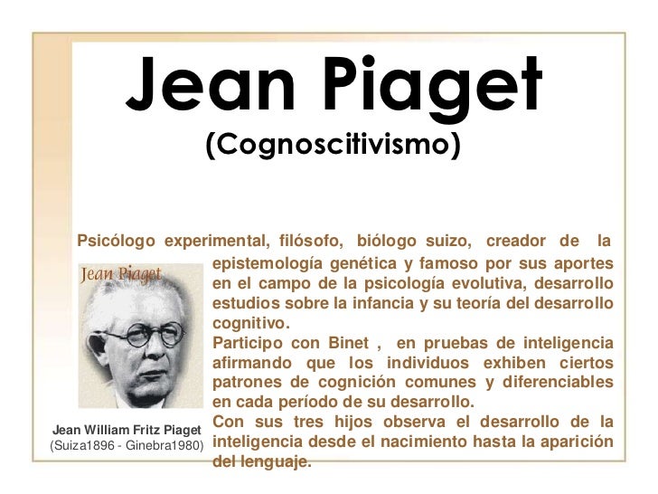TEORIA AND AND PIAGET teoria and and piaget: