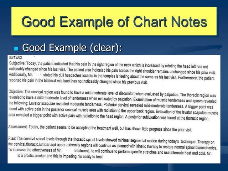 how to write a soap note