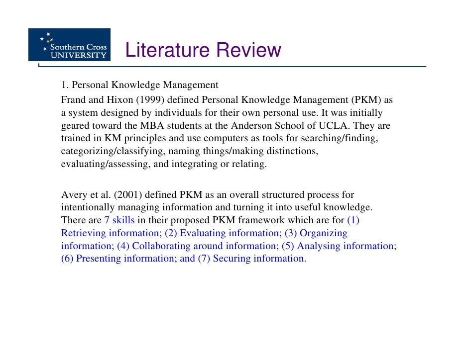stress management review of literature stress management review of literature
