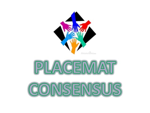 Placemat Consensus Dimensioning placemat-consensus-dimensioning
