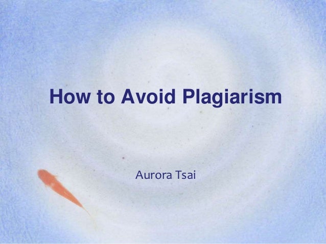 Plagiarism Essays