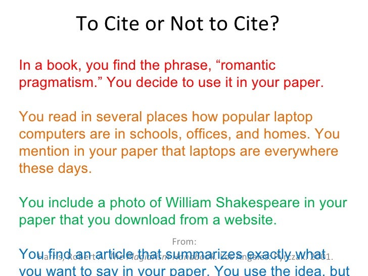 Correct way cite quotes essay