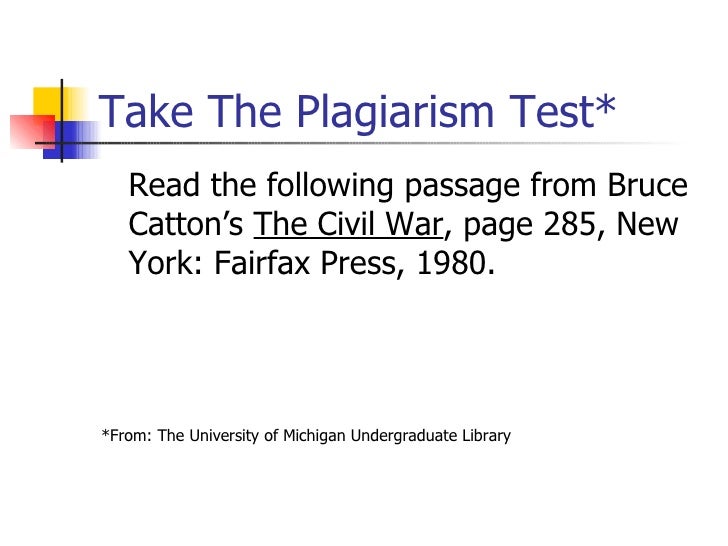 How to pass the indiana plagiarism test