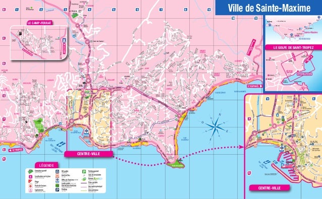 Carte Ville Sainte Maxime Fr Carte Ville Sainte Maxime Fr