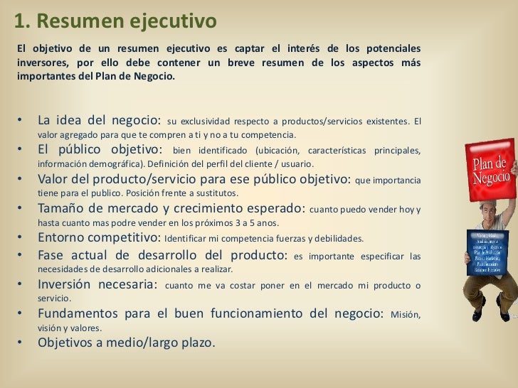 ejemplos de resumenes ejecutivos