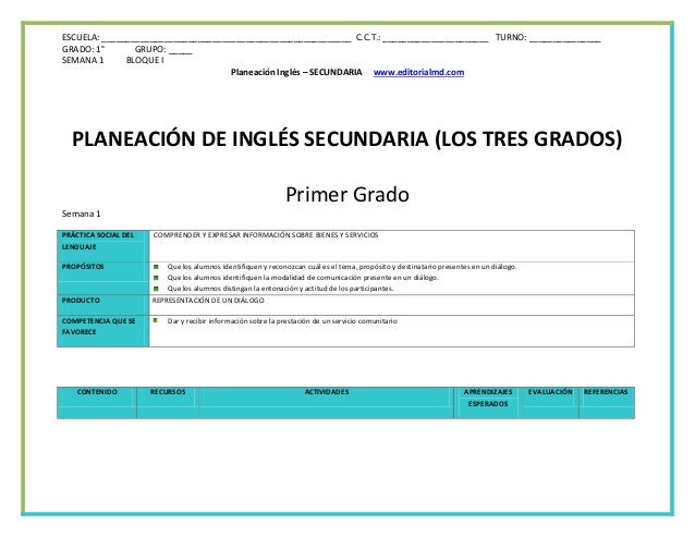 Planeacion Semanal Ingles De Segundo De Secundaria Ensayos | planeacion ingles secundaria 1 2 y 3er grado Planeacion Semanal Ingles De Segundo De Secundaria Ensayos | planeacion ingles secundaria 1 2 y 3er grado
