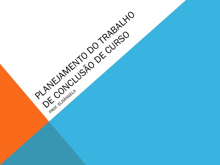 Trabalho de conclusao de curso administracao