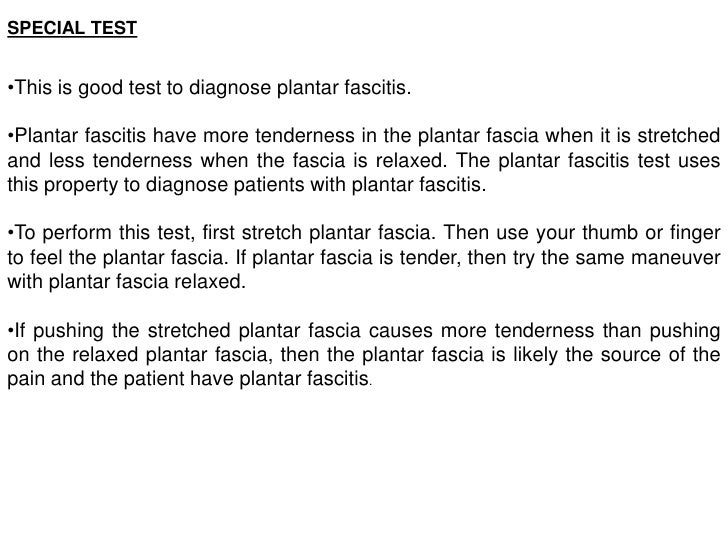 Plantar fascitis final